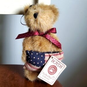 Boyds Bears The Head Bean Collection “Tess” Ornament